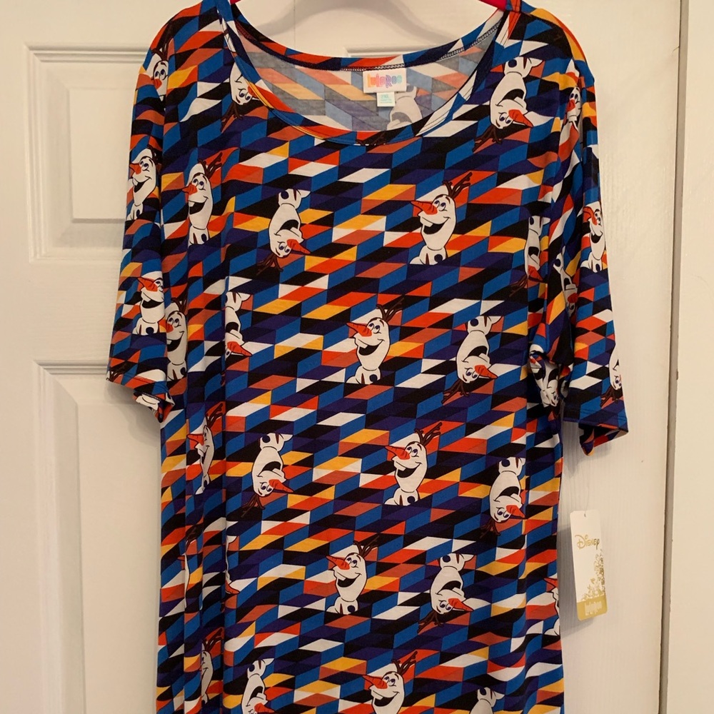 LuLaRoe Disney Olaf Julia Dress